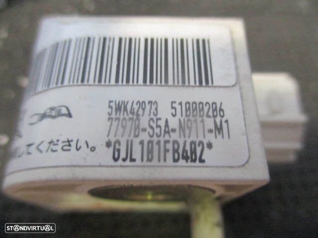Kit Airbags 77800S5AG81  77850S5AG81  77960S5AG921M3  77970S5AN911M1 HONDA CIVIC ES55 2001 1.6I 110CV 4P CINZA SEM TABLIER - 24