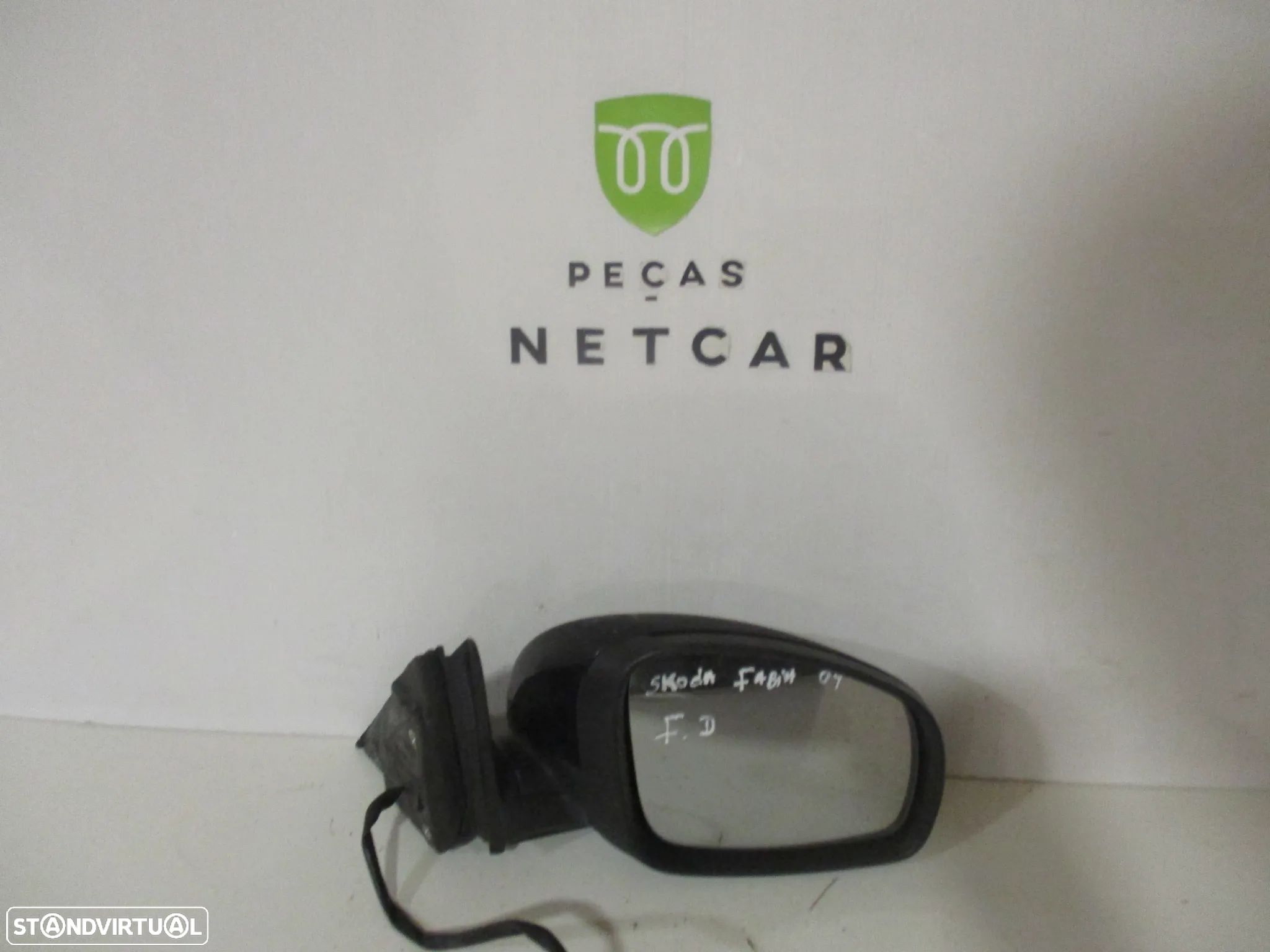 espelho retrovisor skoda fabia 2009 direito - 1