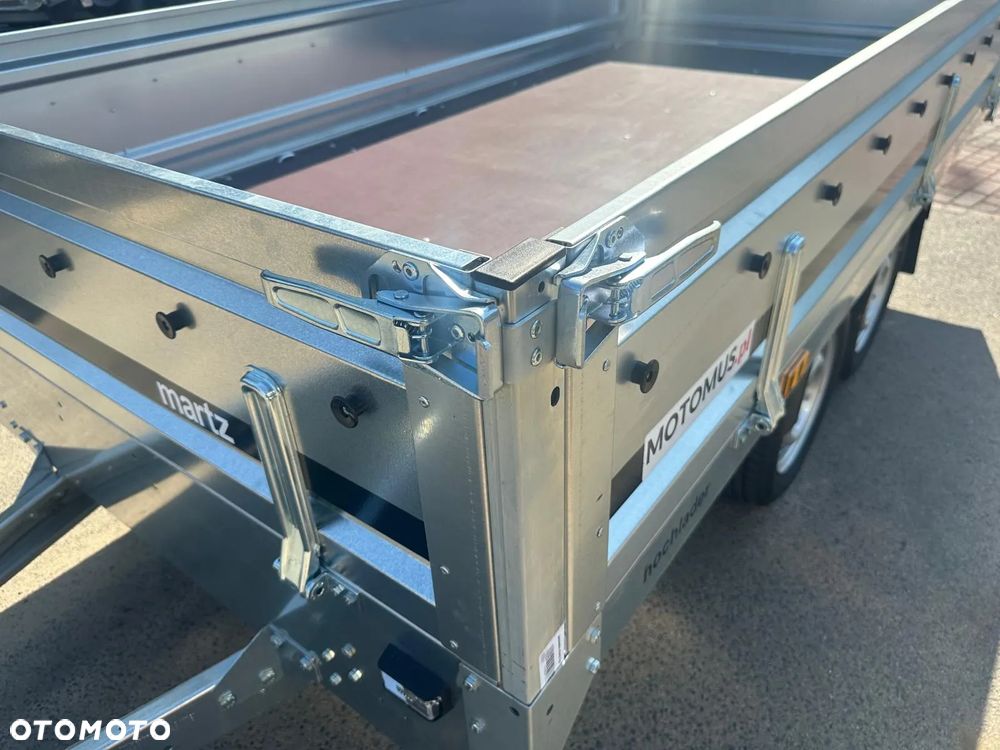 Martz Przyczepa Martz Hochlader 300/2 DMC 750 kg 300x150x40 2 osie wszystkie burty otwierane - 6
