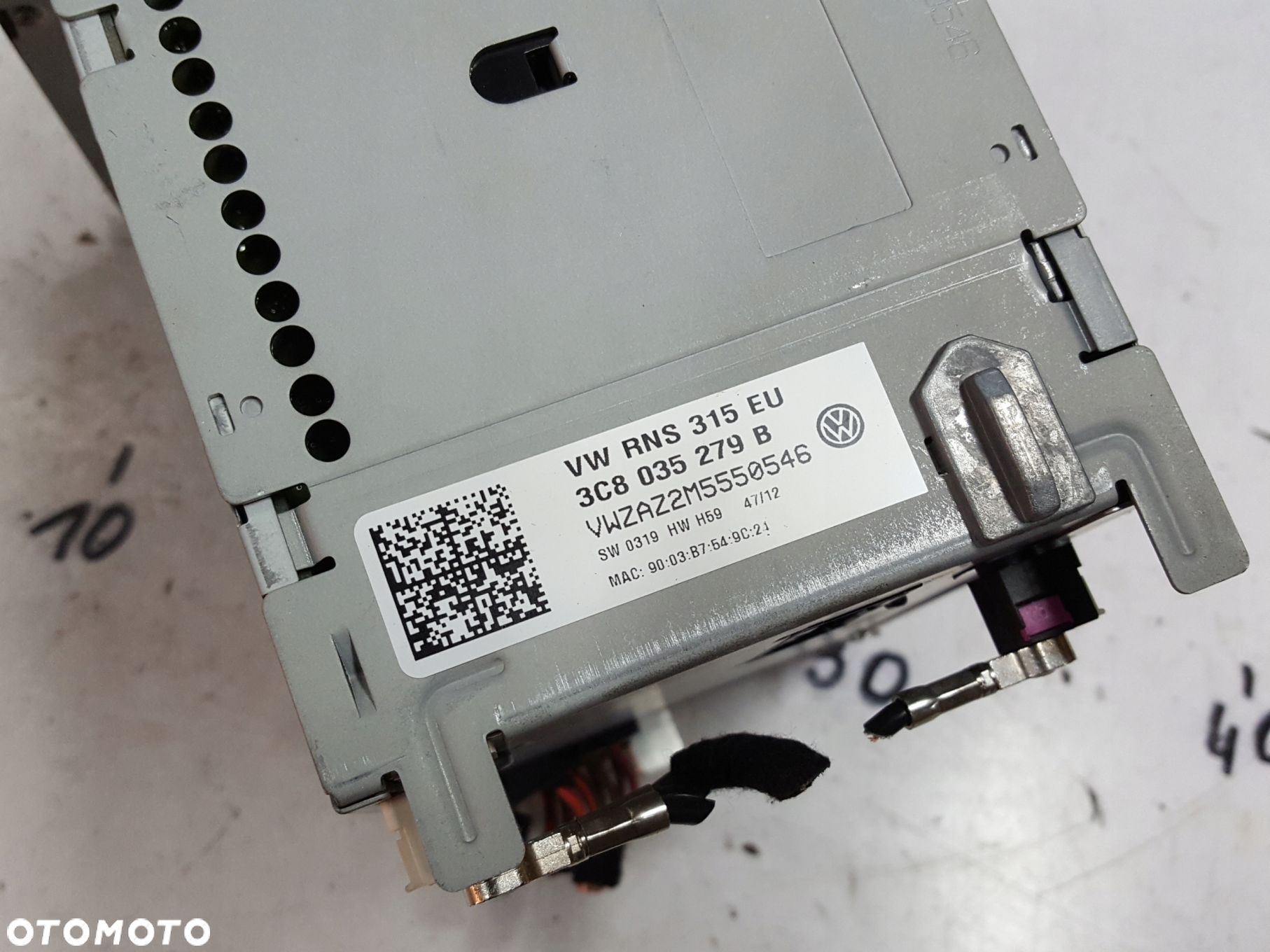 VW PASSAT B7 10-14r NAWIGACJA RADIO CD 3C8035279B - 2