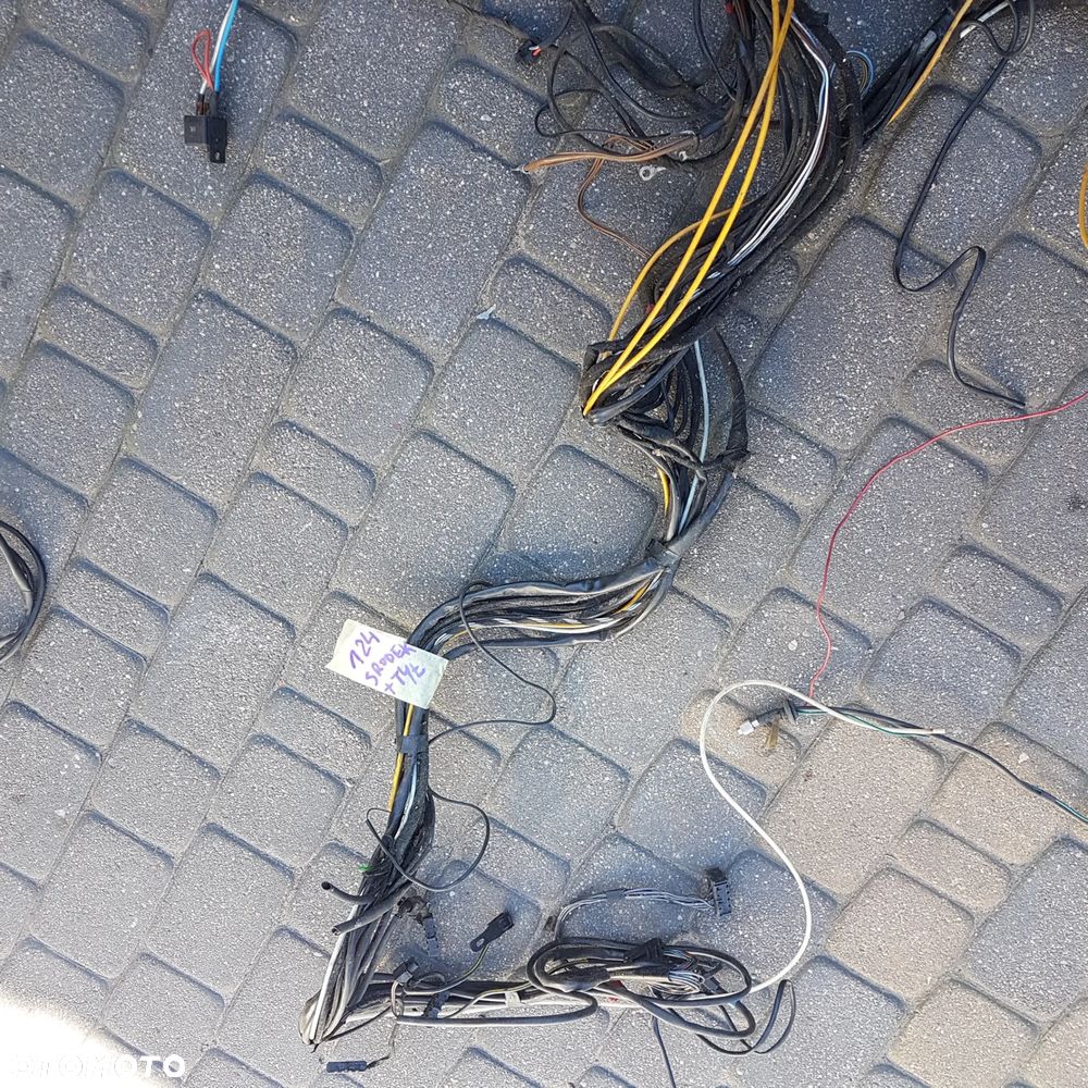 Kostka kość wtyk stacyjki wiązka elektryka instalacja MERCEDES W201 W202 W124 W126 dużo częsci 124 - 14