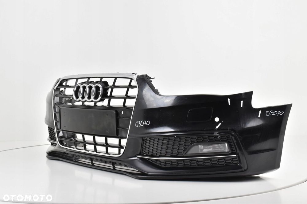 AUDI A4 B8 LIFT S-LINE 2012- ZDERZAK PRZEDNI - 2