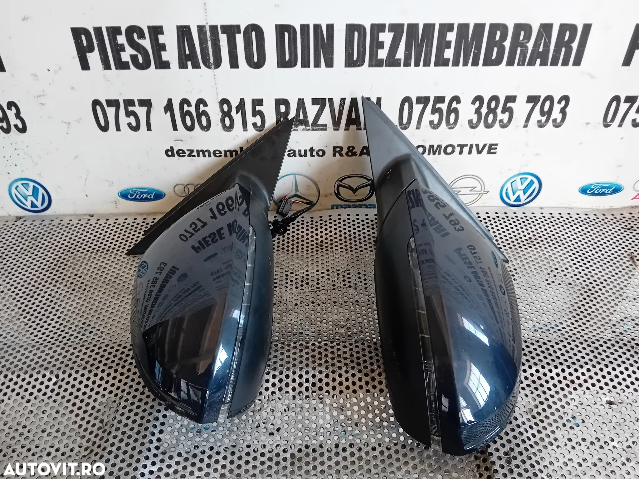 Oglinzi Oglinda Stanga Dreapta Audi A6 4G C7 2012-2018 Fara Rabatare 6 Fire La Mufa ANGLIA - 5