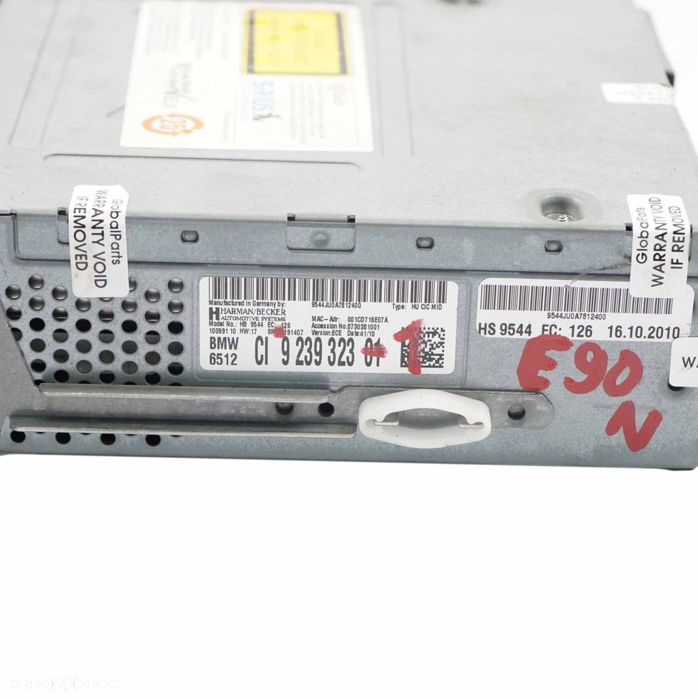 Bmw E90 Lci Czytnik Nawigacja Navi Cic 9239323 - 4
