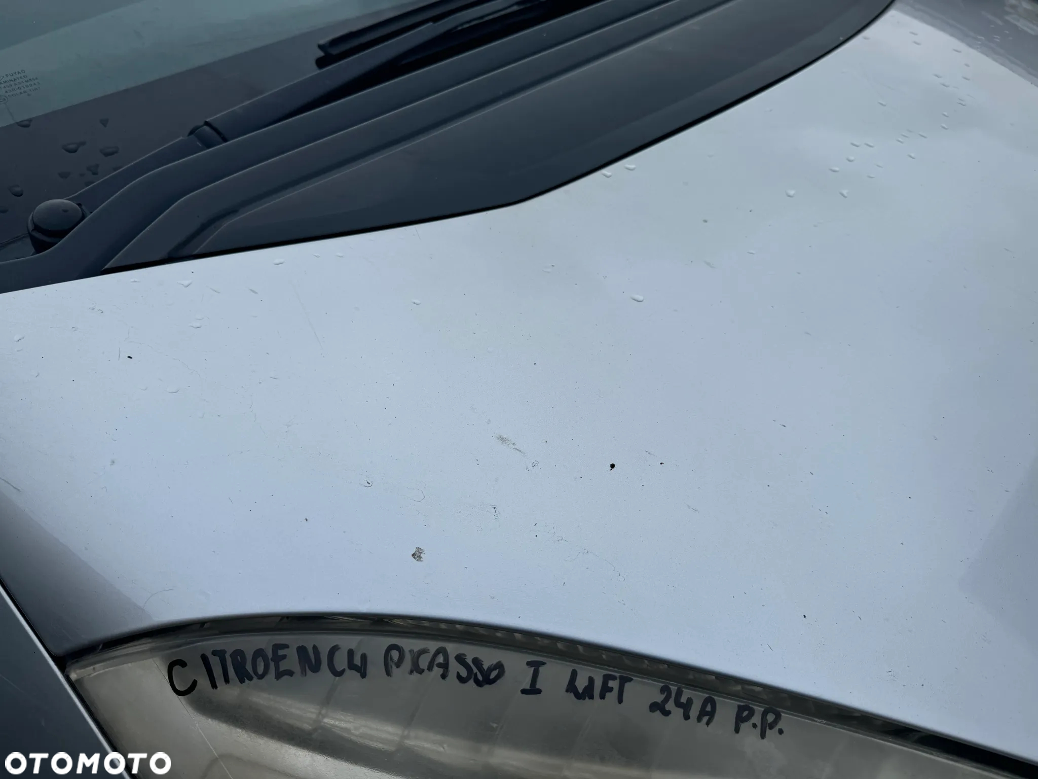 CITROEN C4 PICASSO I LIFT MASKA POKRYWA SILNIKA EZR - 9