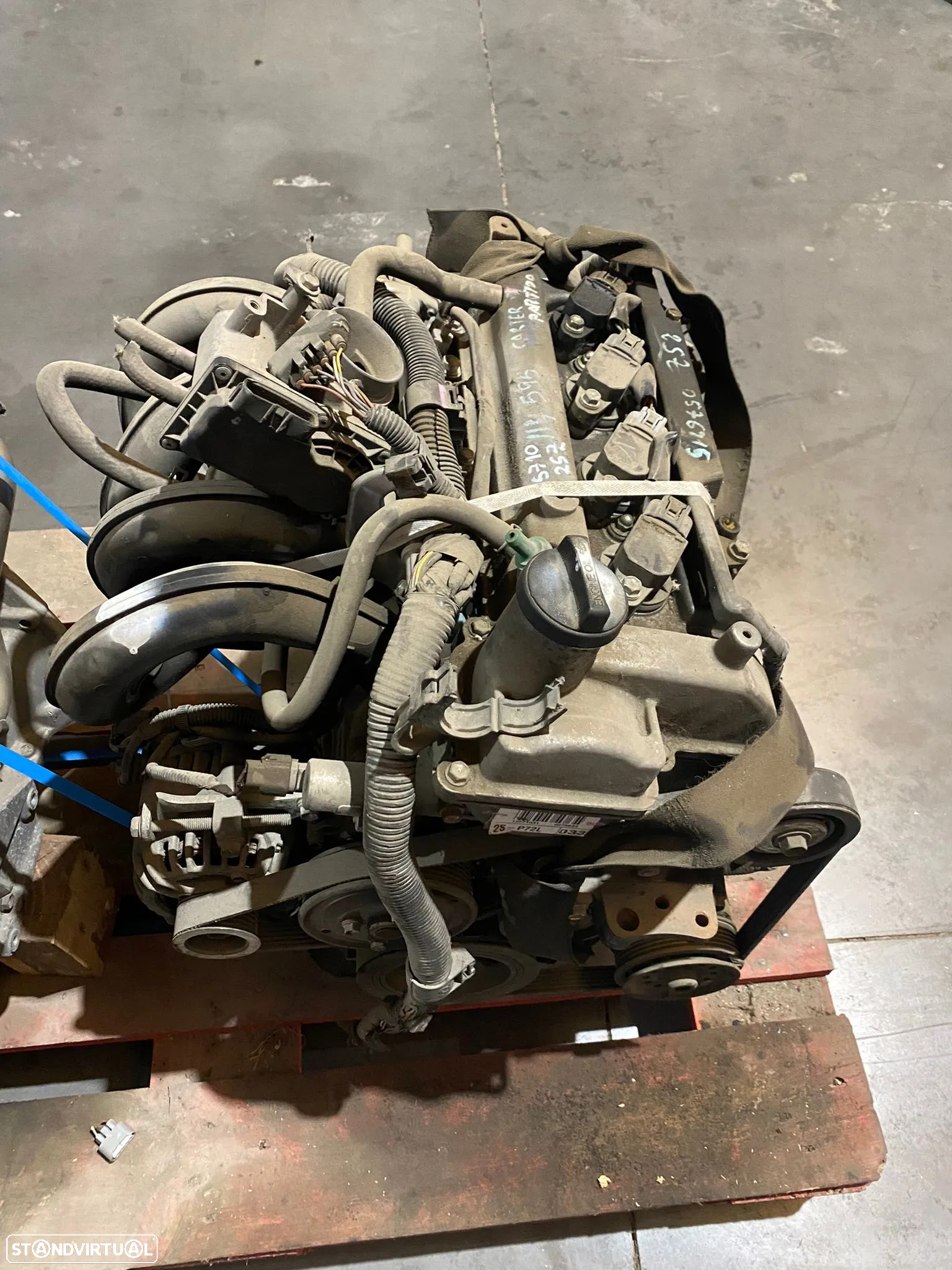 MOTOR TOYOTA YARIS (_P9_) 1.3 Ref: 2S-P72L - 4