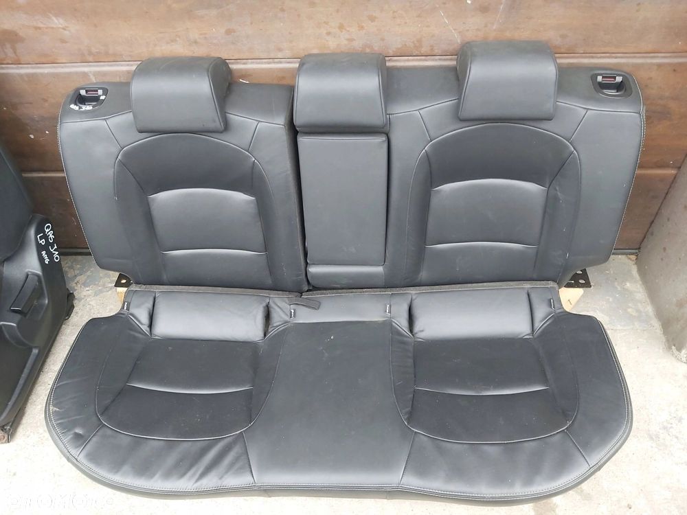 Nissan Qashqai I J10 Lift Fotel lewy prawy przód tył kanapa skóra RHD UK - 6