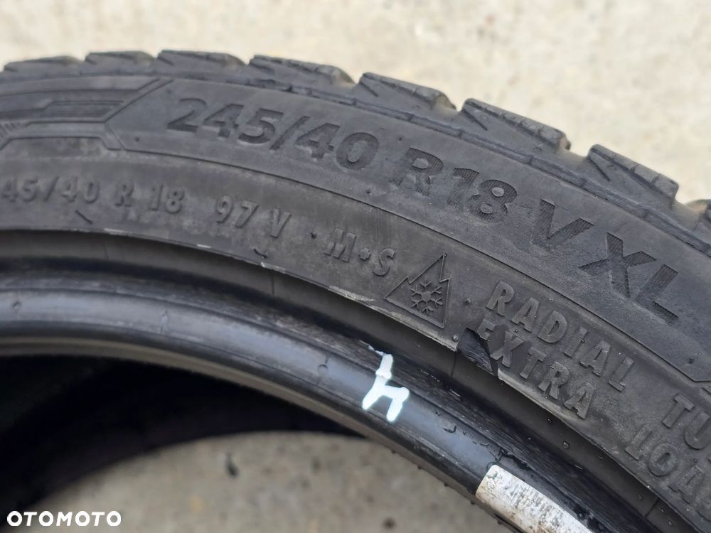 OPONA OPONY 4 SZT BARUM ZIMA 245/45/18 20R - 6