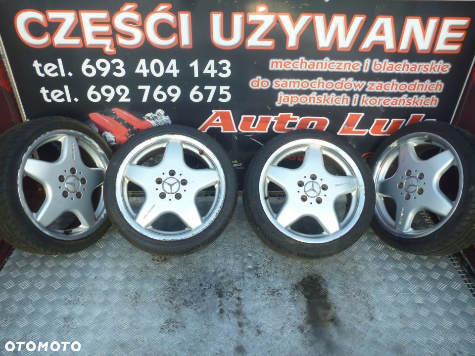 KOMPLET KÓŁ MERCEDES AMG W168 A1684010802 - 1