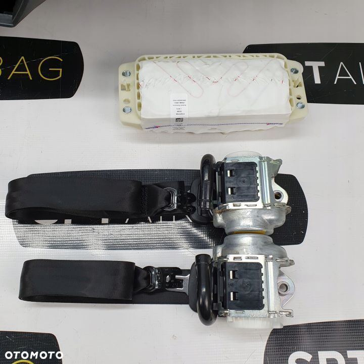 SEAT LEON 4 IV DESKA ROZDZIELCZA KONSOLA KOKPIT PULPIT PODUSZKI AIRBAG AIR BAG PASY KIT SET - 8