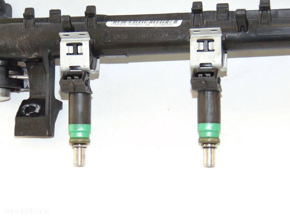 KOMPLET wtryski wtrysk wtryskiwacz paliwa 98MF-BC9F593 Ford Fiesta MK6 VI Fusion Focus 2 II C-Max I benzyna 1.4 1.6 - 6