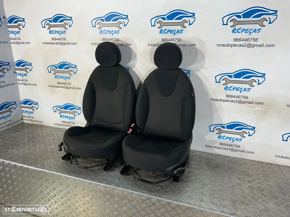 Conjunto Bancos Tecido Frente Frontais Tras Traseiros Mini One Cooper R56 2006 - 2012 - 8