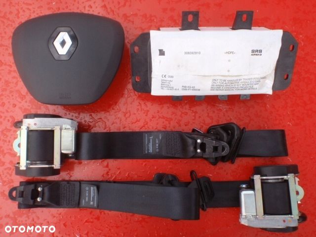 RENAULT CLIO 4 IV PODUSZKI AIRBAG PODUSZKA PASY - 1