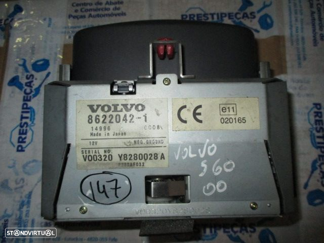 Display Relogio 86220421 VOLVO S60 2000 GPS - 2
