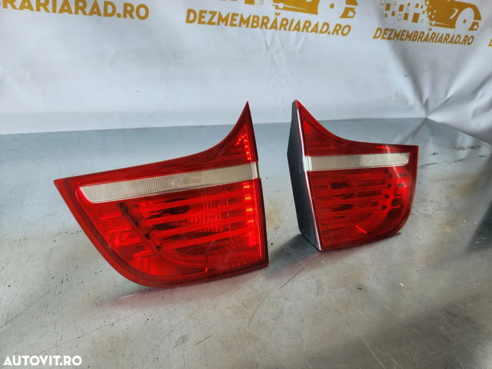 Lampa Stop Tripla Stanga Dreapta De Pe Haion Bmw X6 E71 LED - Dezmembrari Arad - 3