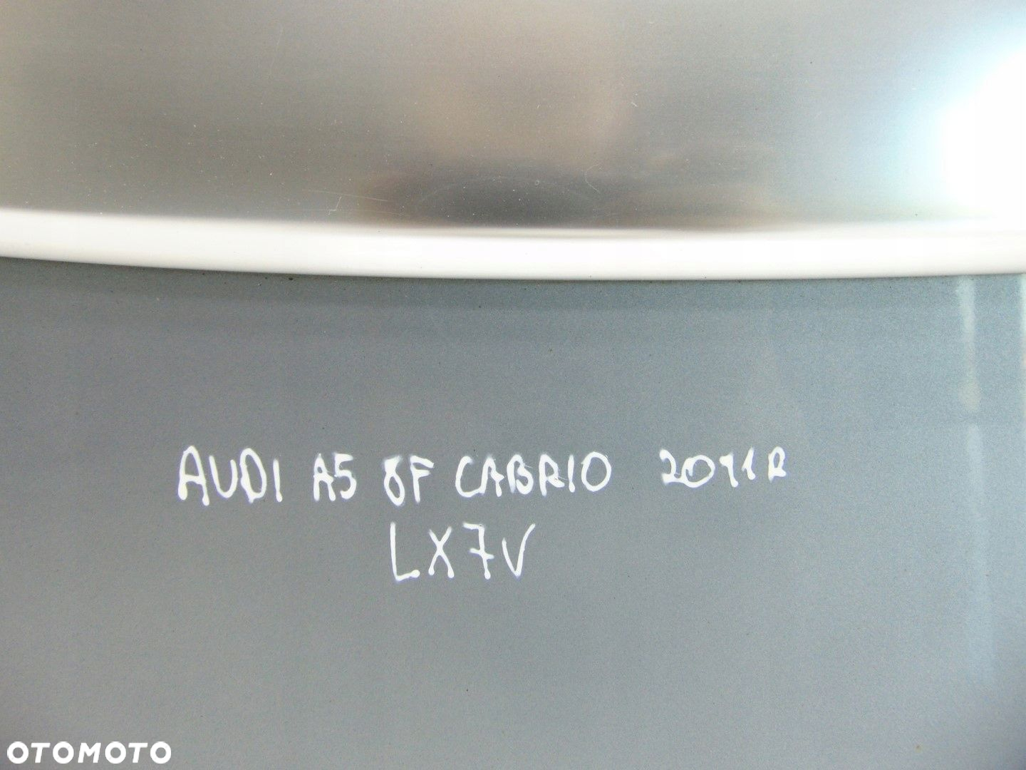 KLAPA POKRYWA OSŁONA DACHU AUDI A5 8F CABRIO LX7V - 3