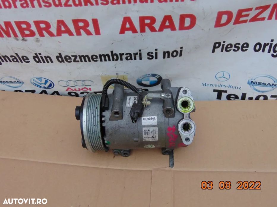 Compresor clima Ford Focus 1.6tdci  ca nou C max 1.6 fiesta - 1