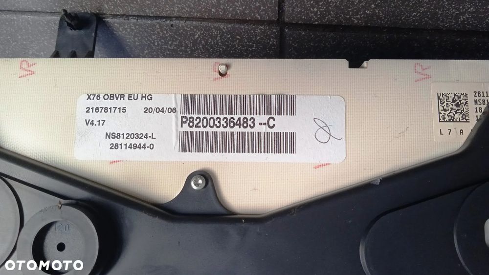 Licznik Renault Kangoo I Lift 8200336483C - 3