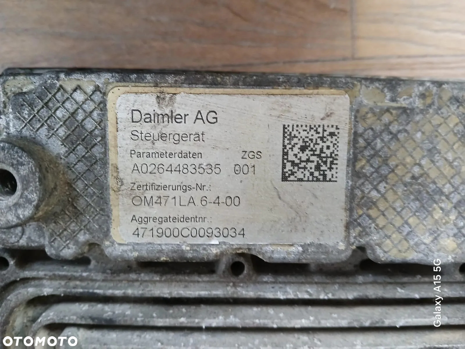 MODUŁ STEROWNIK KOMPUTER SILNIKA MCM 2 MERCEDES ACTROS MP4 EURO 6   OM471 LA 6-4-00 A 001 446 40 35 / 001  A 001 446 50 35 /001 - 4