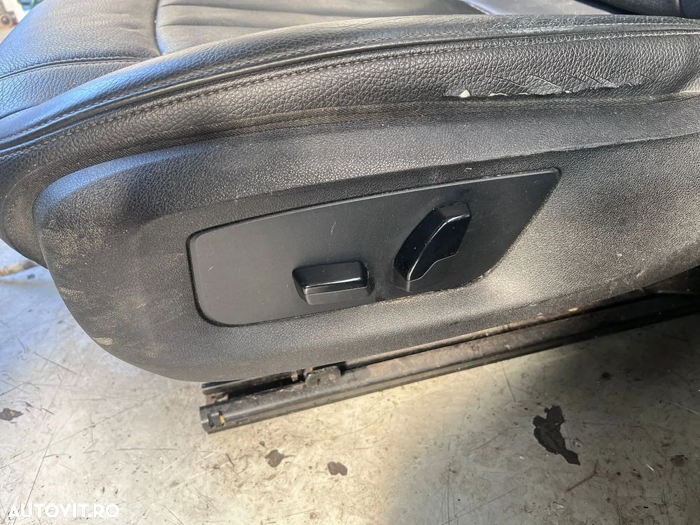 Interior Negru BMW Seria 5 G30 Piele Electric - 4