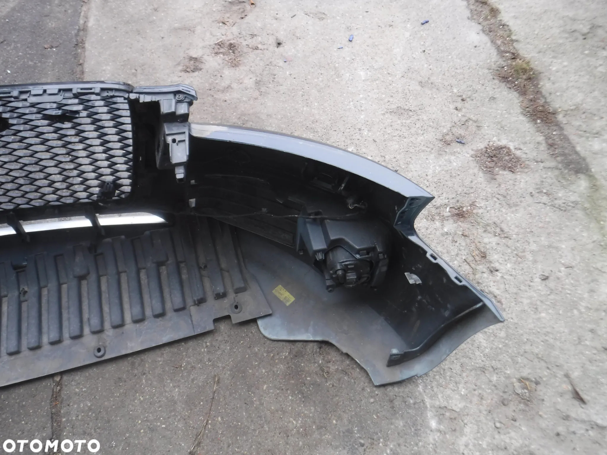 Audi A5 8T S5 RS5 Cabrio Coupe zderzak przod grill atrapa LŻ5A LZ5A S line sline pod xenon PDC - 9