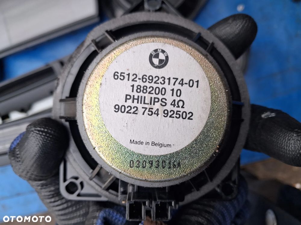 BMW E60 E61 E90 E87 Zestaw Radio LCI M-ASK Harman Becker 65.12 6940032 Navi Nawigacja Zmieniarka CD Alpine 65126938975 Ekran wyświetlacz LID MID 6582 6945661 Głośnik głośniki 6923174 Subwoofer 6929100 KOMPLETNY ZESTAW - 4
