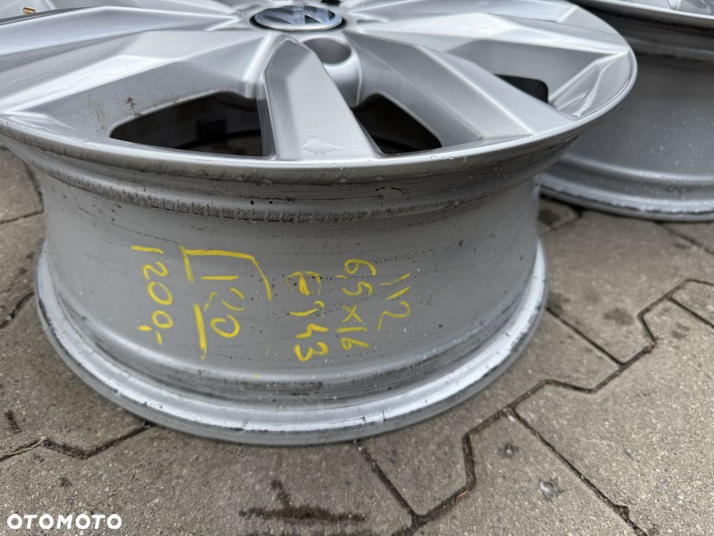 Felgi aluminiowe VW 5x112 6,5x16 et43 Audi Skoda Seat - 6
