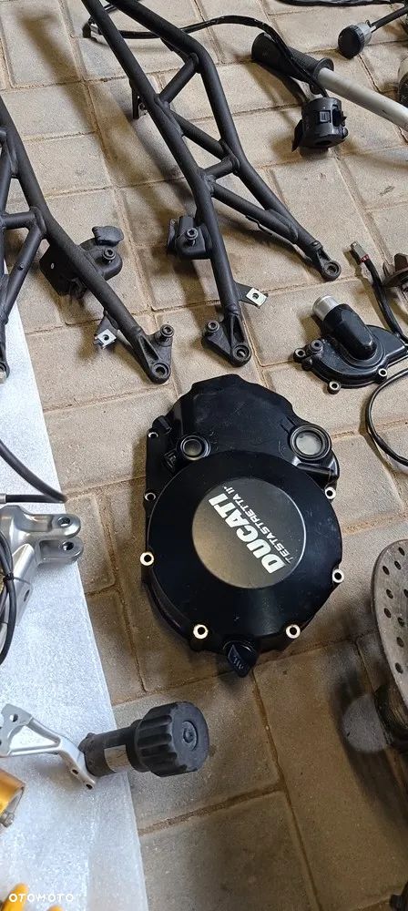 DUCATI MULTISTRADA 1200 Lagi Zawieszenie OHLINSPÓŁKA CHŁODNICA KIEROWNICA OSŁONA WAHACZ SET - 22