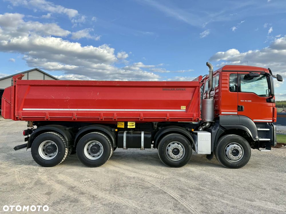 MAN TGS 35.500 *8X4, WYWROTKA, BORDMATIC, MEILLER KIPPER, EURO 6, 330TYŚ PRZEBIEGU* - 6