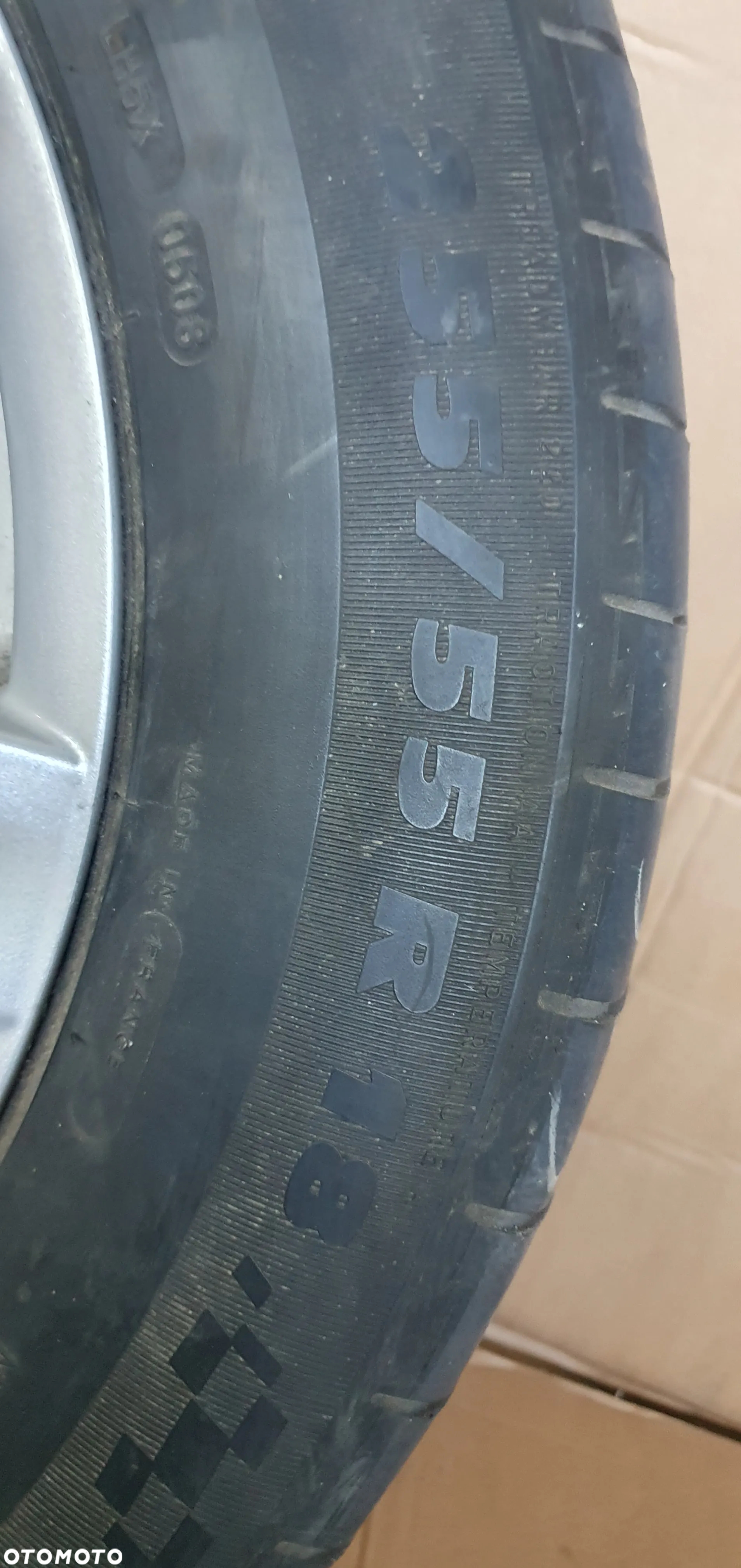 Alufelga felga aluminiowa 8J R18 ET52 5x112 Mercedes ML W163 KBA47961 - 8