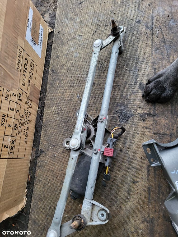 Mechanizm wycieraczek z silniczkiem opel signum