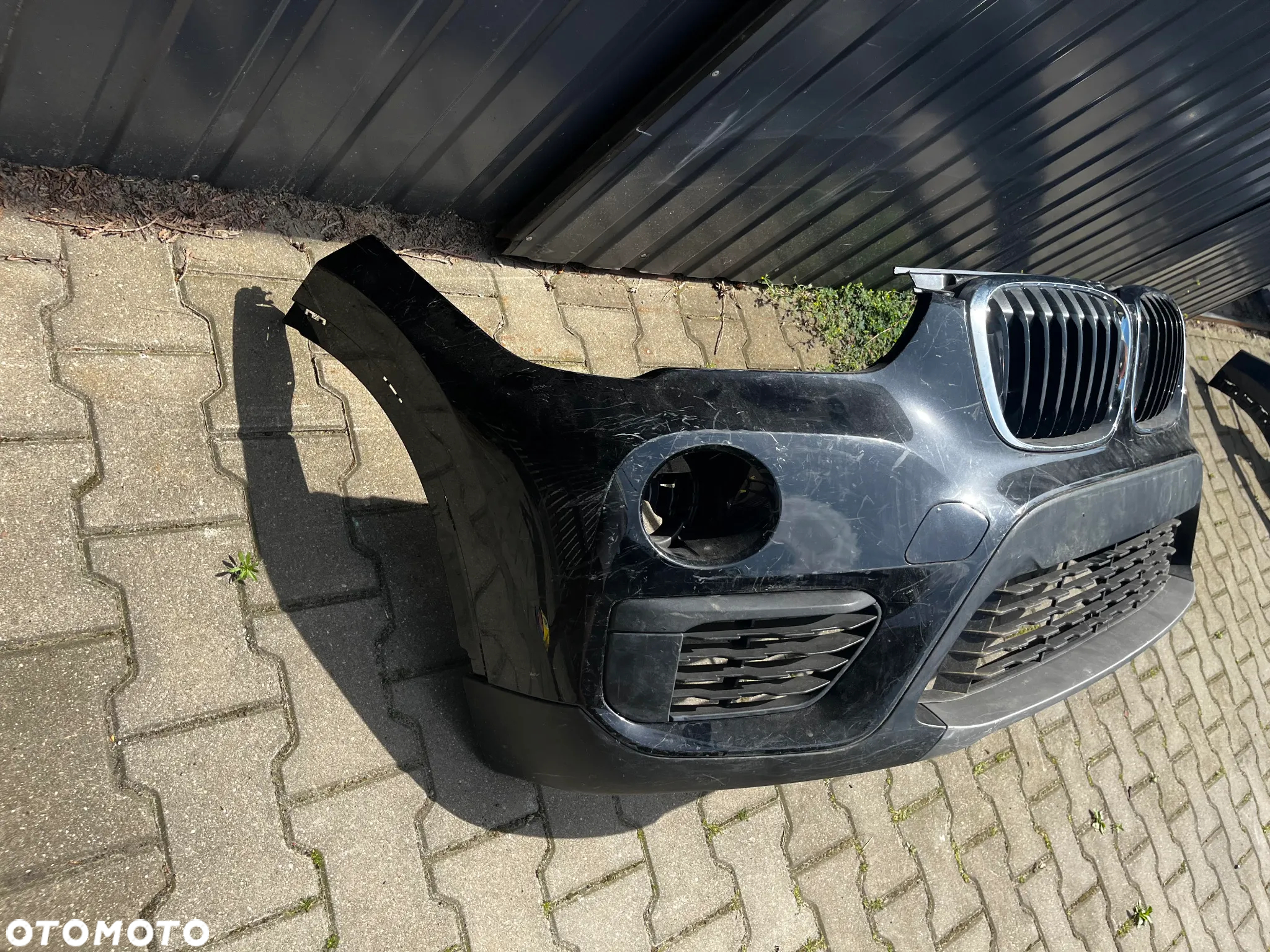 ZDERZAK BMW X1 F48 ORYGINAŁ CAŁY KOMPLETNY - 2