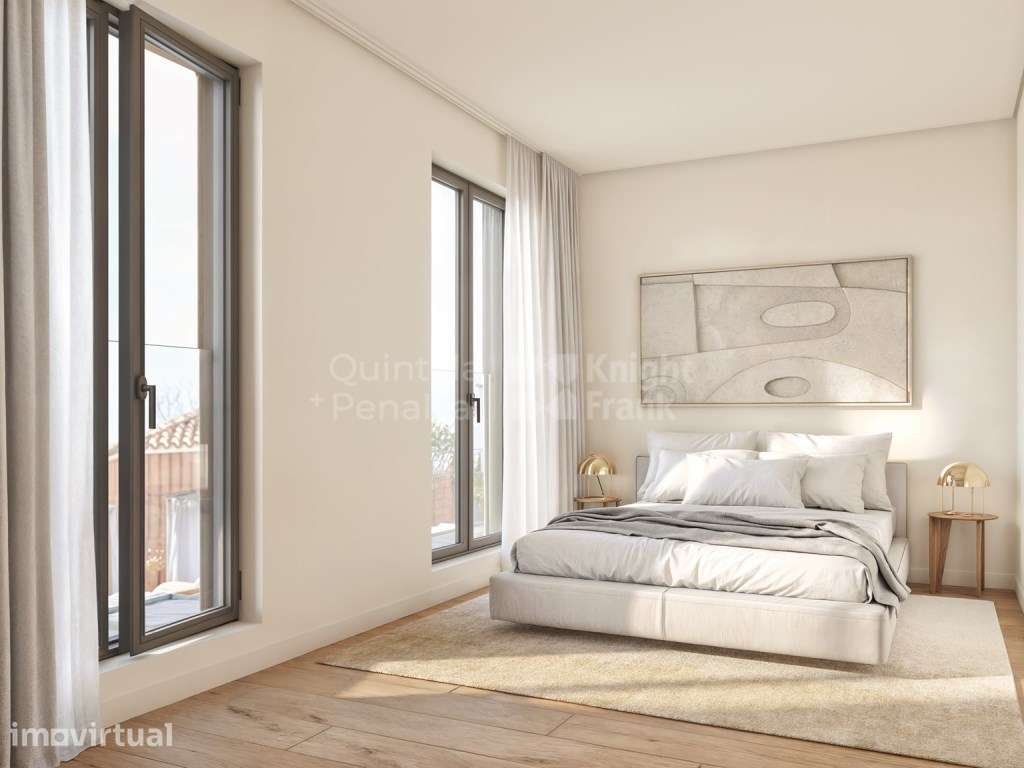 Apartamento T2 com varanda e arrecadação em Carcavelos - Grande imagem: 2/5