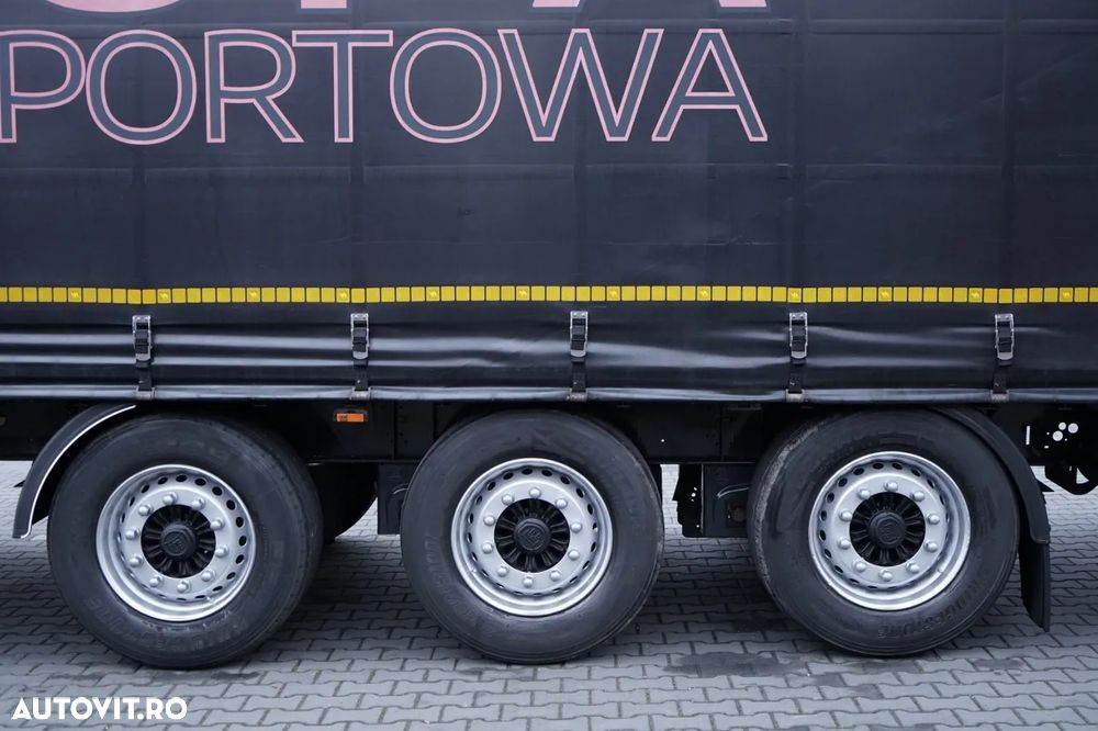 Wielton CORTINĂ / VARIOS / 2x AXE RIDICATIVE / - 24