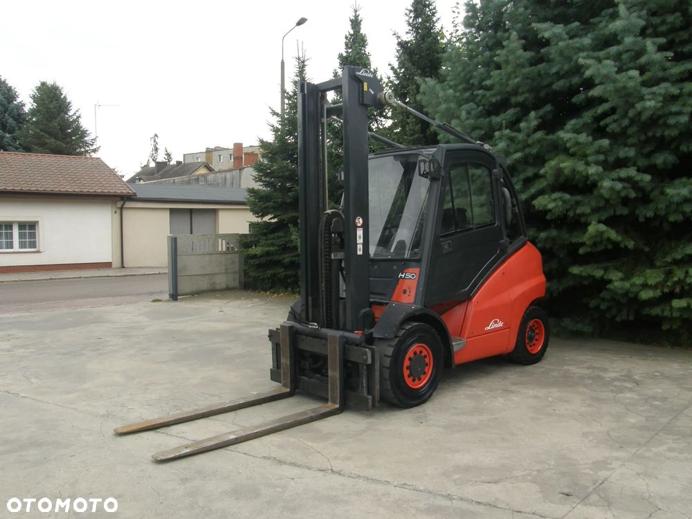Linde H50D 2004 wolny skok kabina przesuw z Niemiec - 8