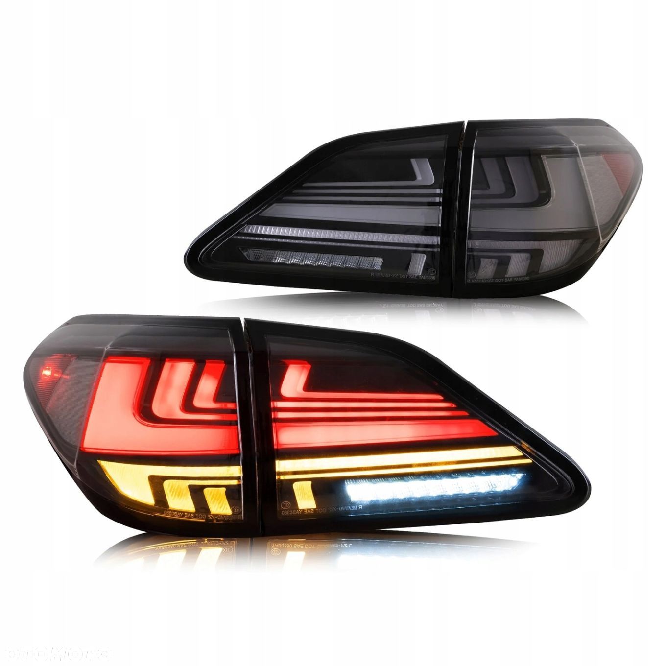 Lampy tyl ne kpl Vland Full Led Neon Diody Tuning Lexus RX III 3 2009-2015 - 1