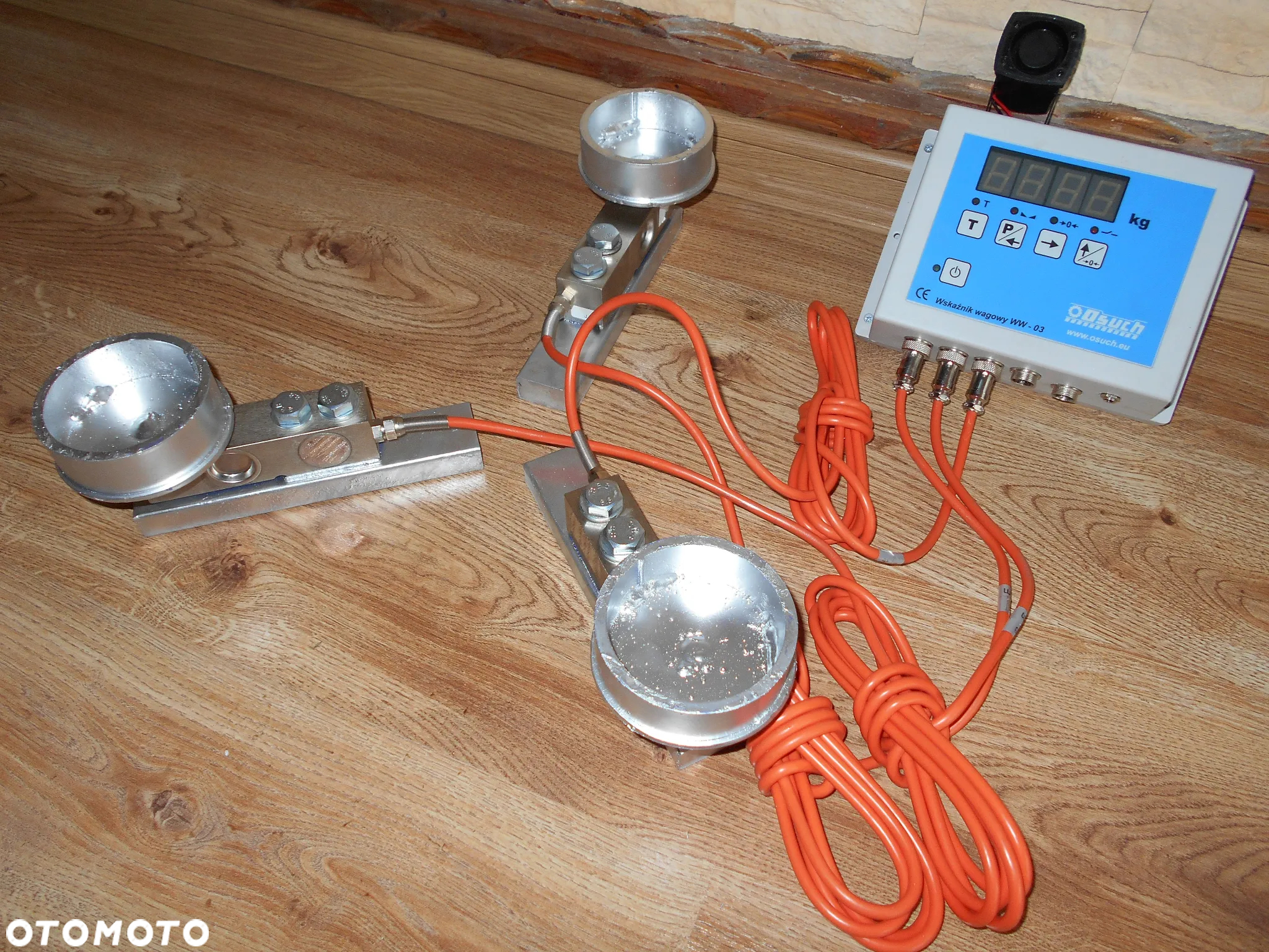 Waga elektroniczna - miernik WW 3 OSUCH pod mieszalnik do pasz 3-czujnikowa - 4