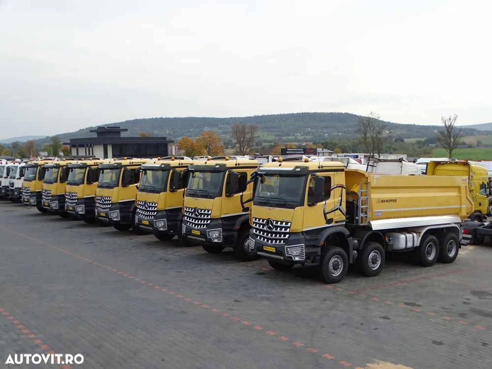 Mercedes-Benz AROCS 4145 / 8x8 / TIPPER SPATE / KH KIPPER / EURO 6 - 7