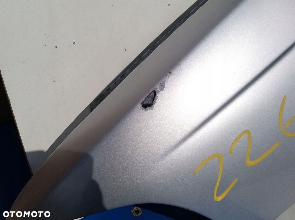 BŁOTNIK PRZEDNI LEWY BMW 5 E39 SREBRNY - 4