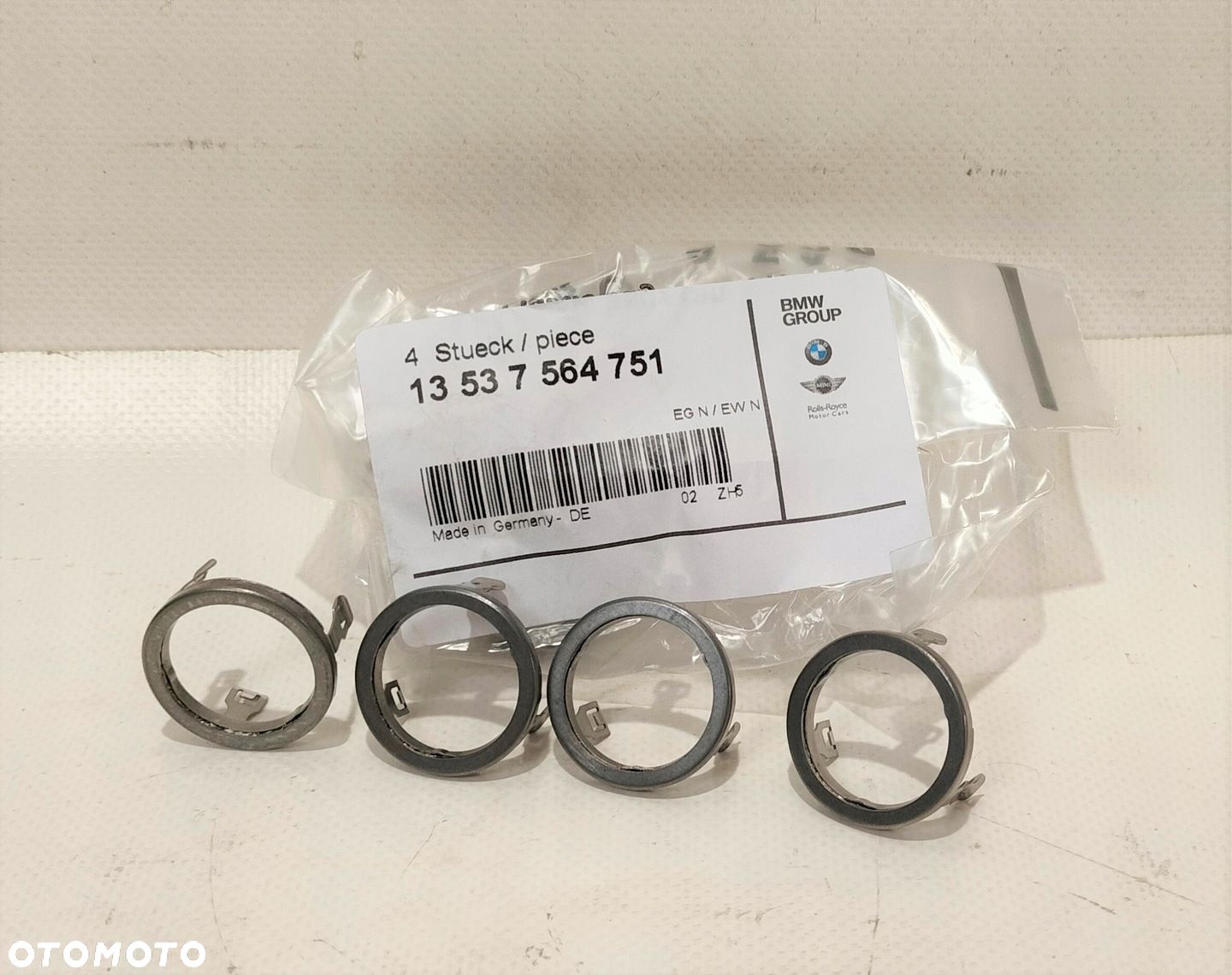 4x NOWA OE PODKŁADKA WYSPRZĘGLIK WTRYSKU BMW N54 - 1