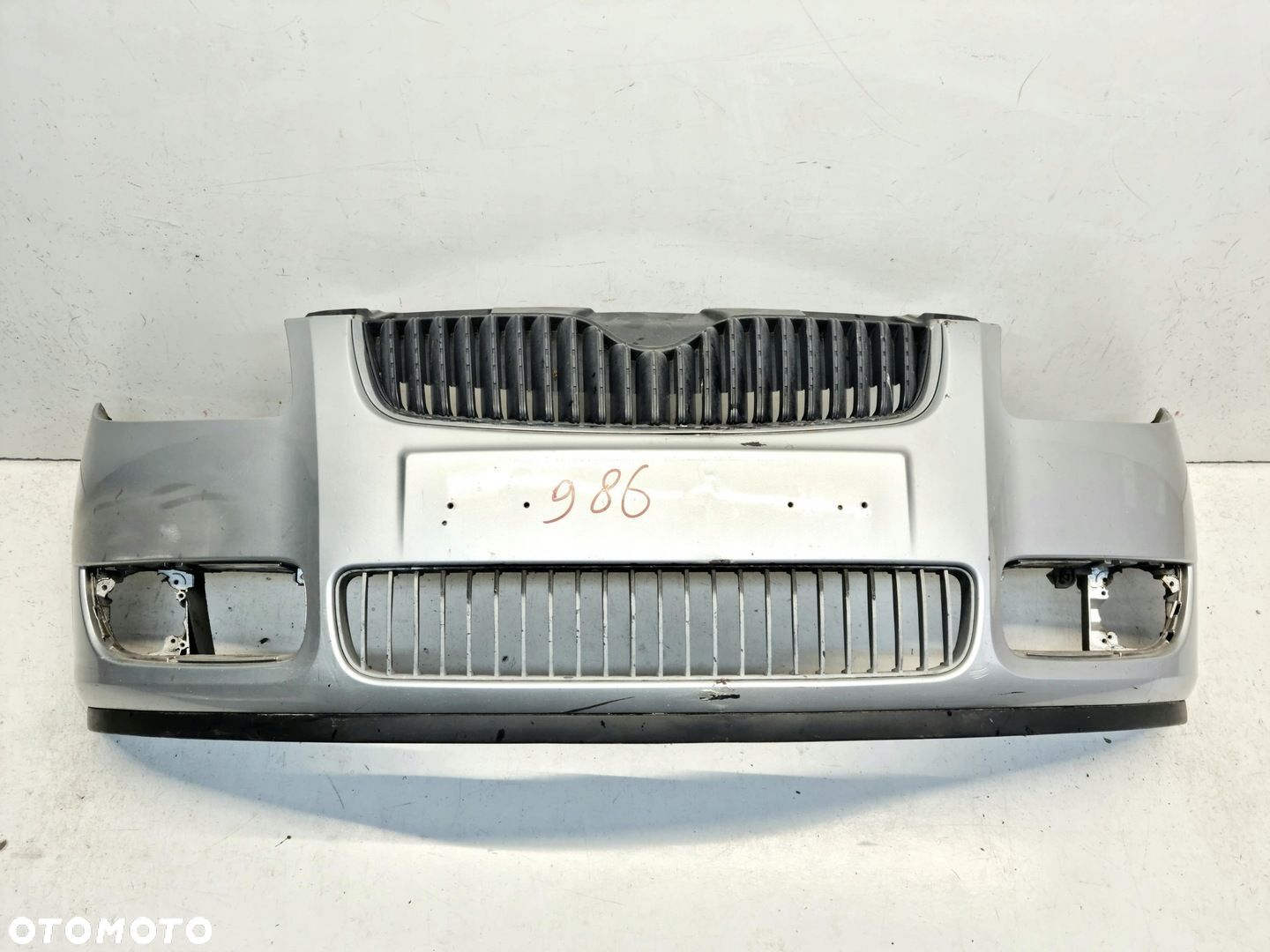 Skoda Fabia 2 II ROOMSTER Zderzak przód przedni - 1