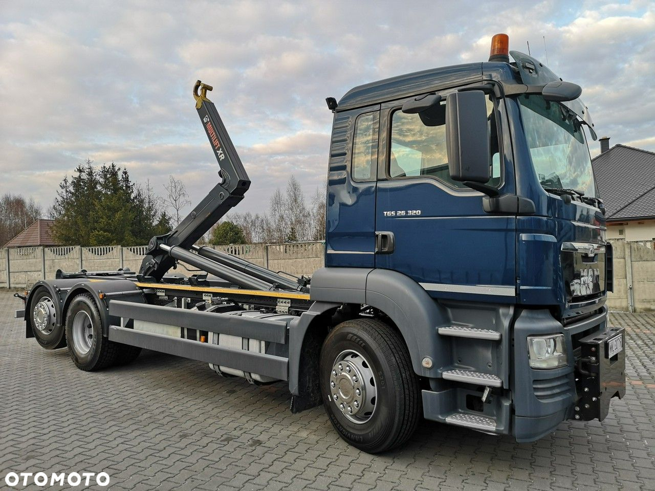 MAN TGS 26.320 Hakowiec Multilift 6x2 Oś Skrętna Tylko 216 Tys Km! - 2