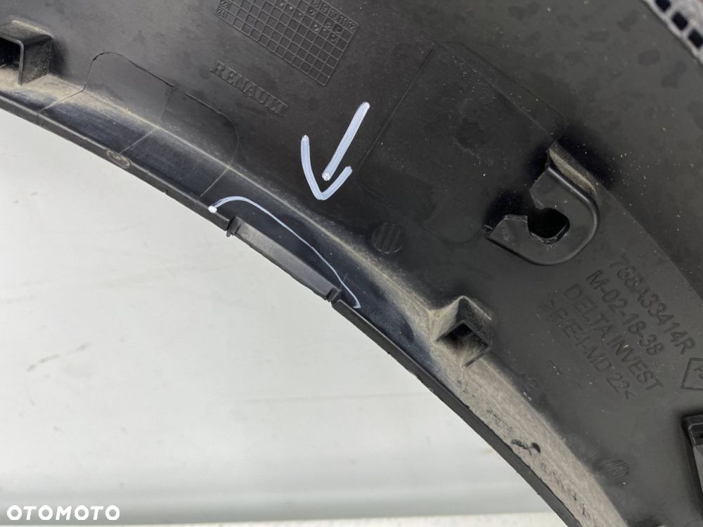 Listwa Dacia Sandero 3 Stepway lewy tylny rant nadkola błotnika zderzaka nakładka 20r.- 788a33414r - 9