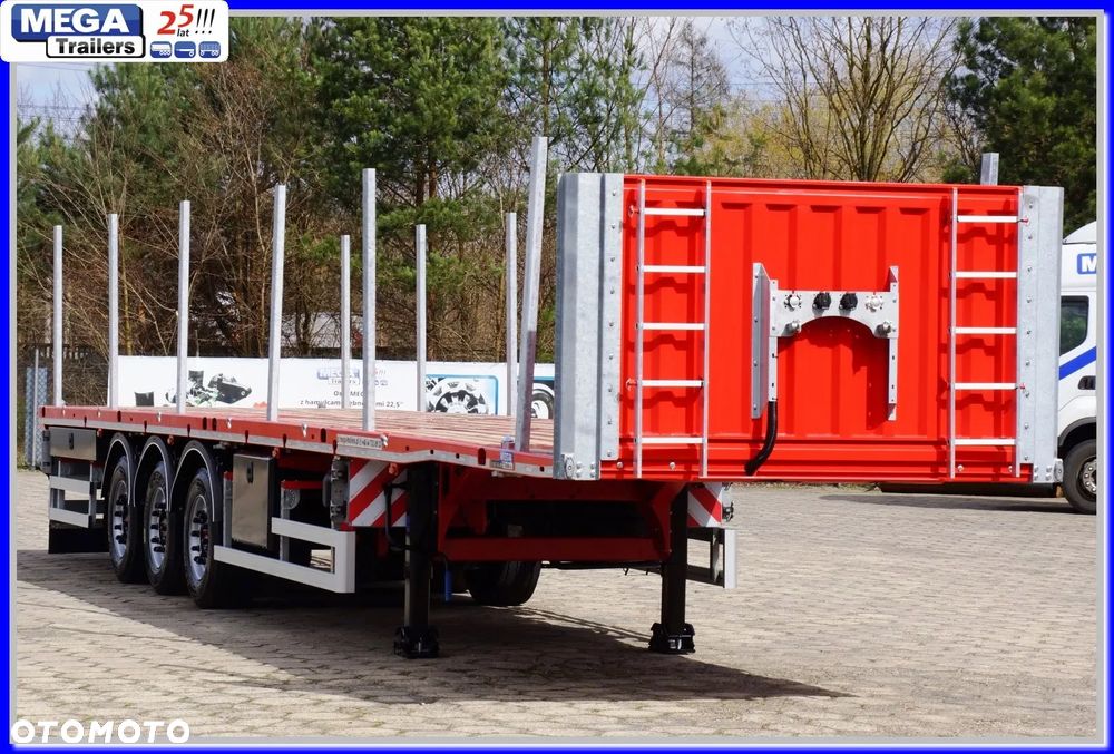 Mega Platforma 13.60 m, HEAVY OMEGA - kontenery, palety, stal -UNIWERSALNA !!! - 3