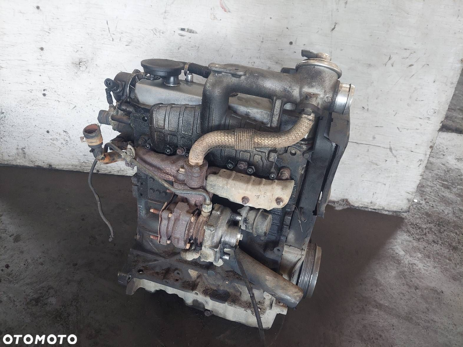 SILNIK DIESEL + POMPA WTRYSKI TURBO AUDI A3 8L 1.9 TDI AGR 038145701A - 3