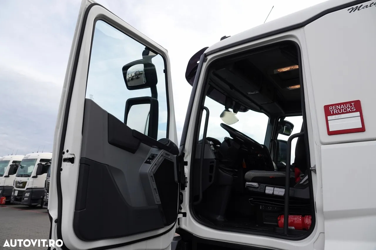 Renault T 430 / CABĂ JUSĂ / HIDRAULICĂ DE BASCULARE / GREUTATE: 6.700 KG / 250.000 km. - 23
