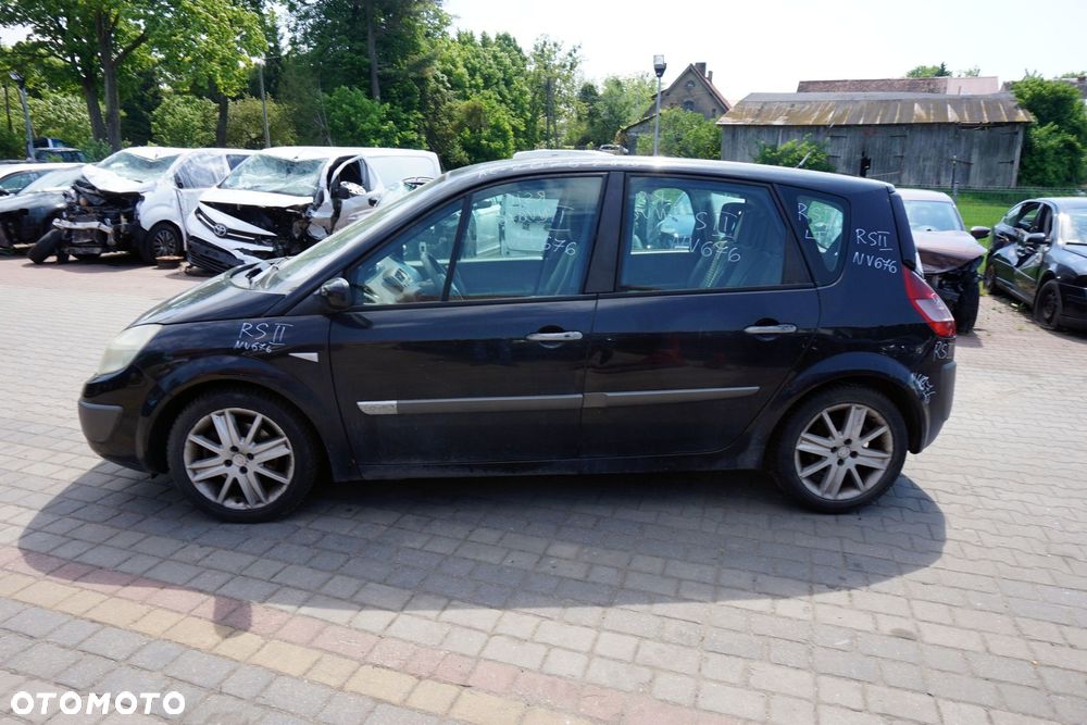 RENAULT SCENIC II PH1 2003 NV676 1.9 DCI F9Q812 120KM ND0002 CZARNY na części - 2