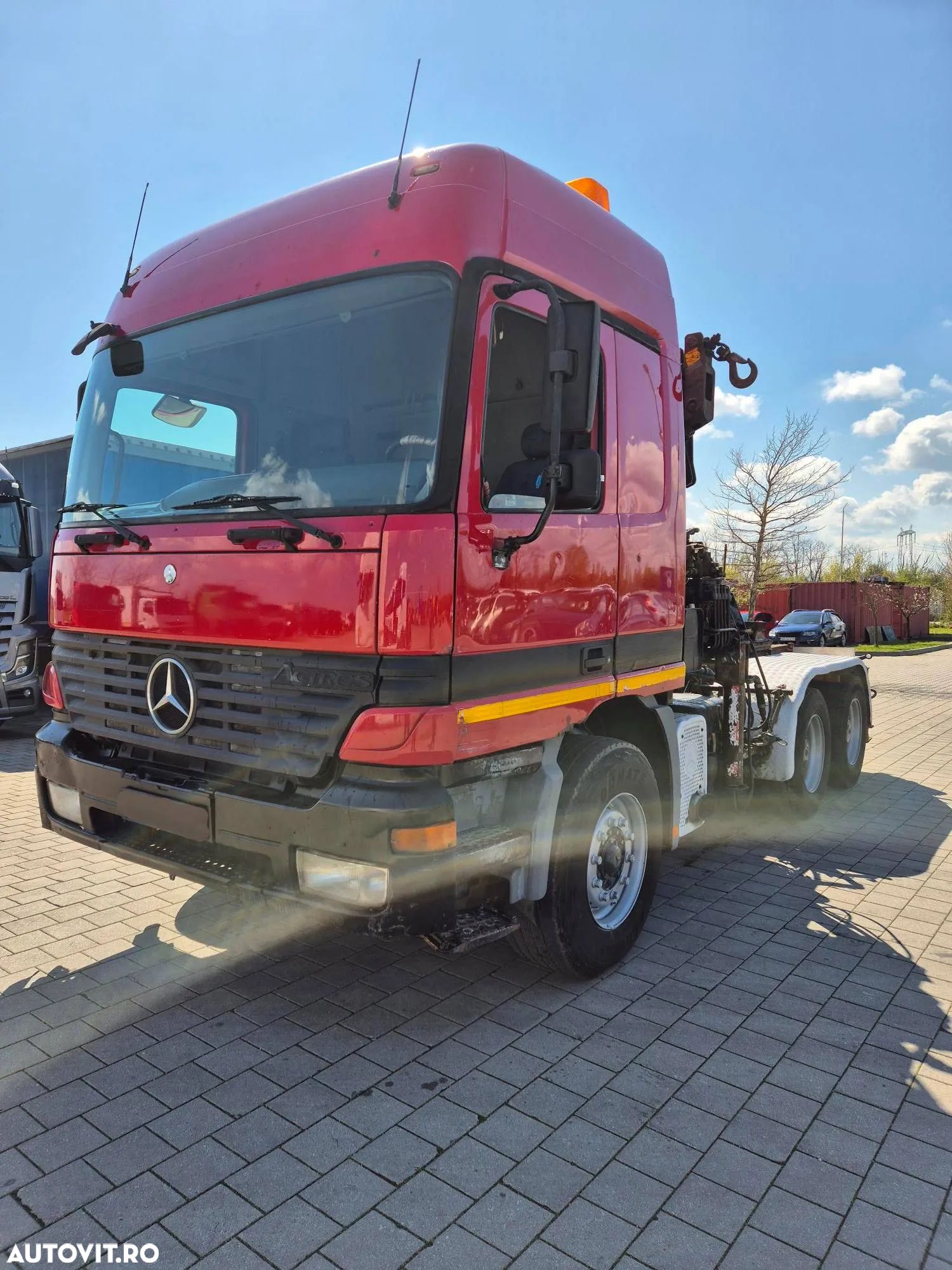 Mercedes-Benz Actros 2643 cu macara - 1