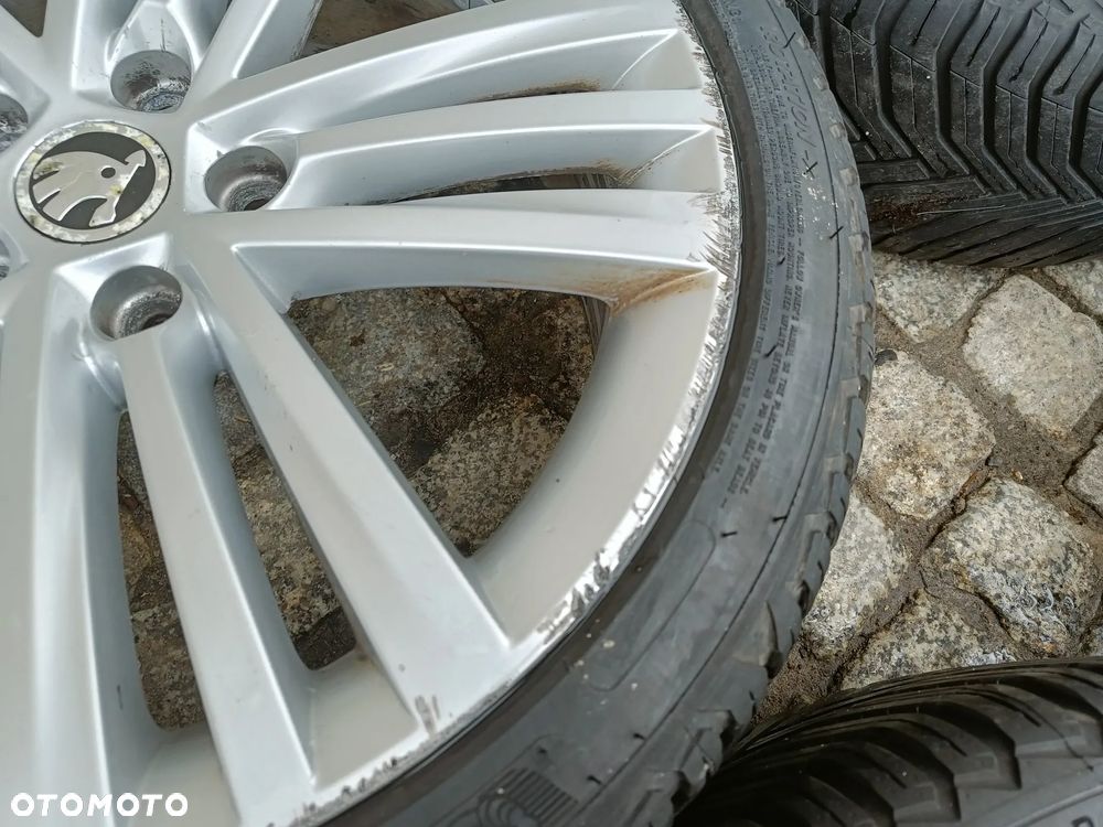Felgi Aluminiowe 18 Skoda Superb 5x112 ET46 3T0601025T Koła Seat Audi VW - 6