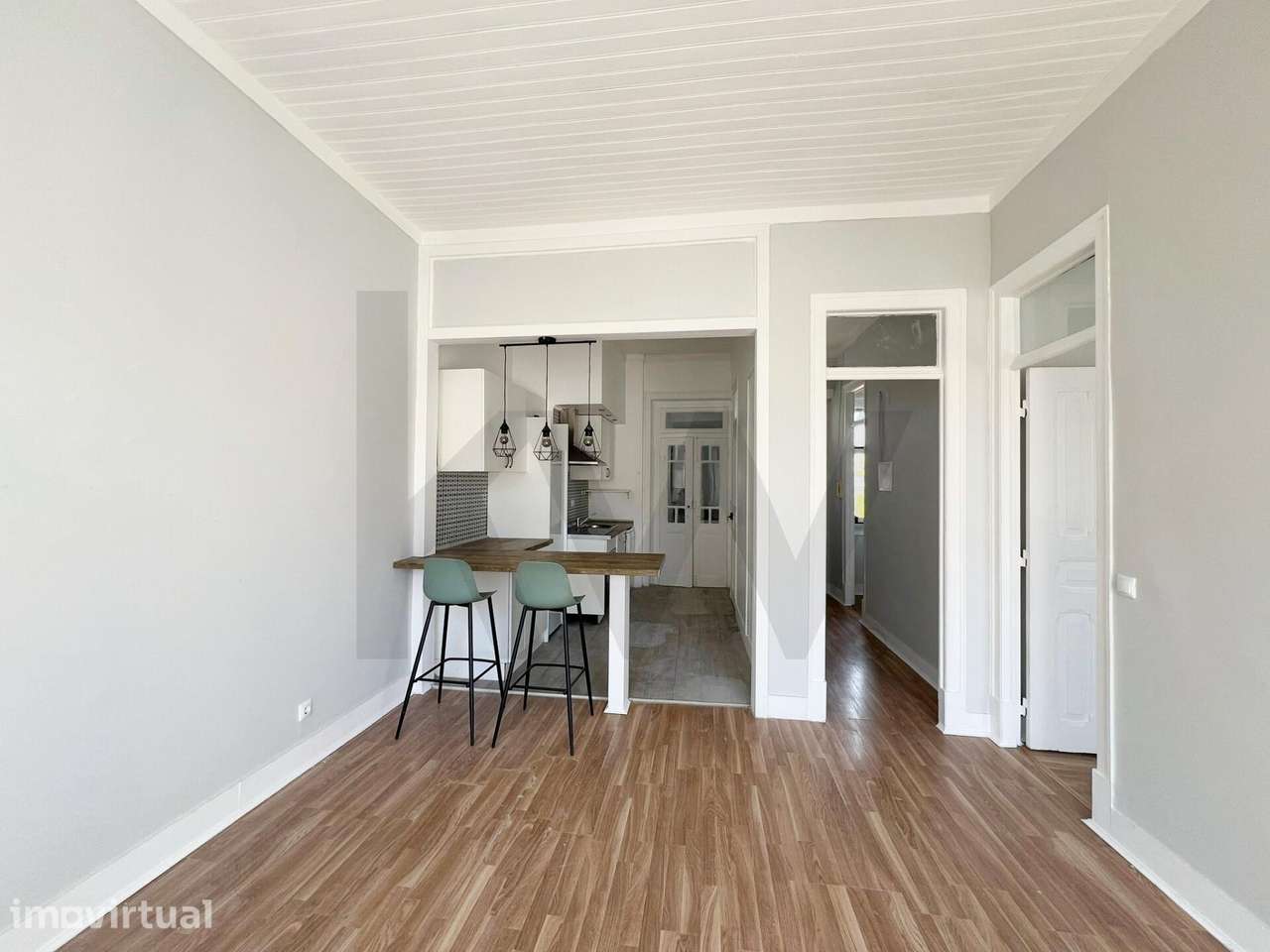 Apartamento T2 com jardim no centro de Santarém - Grande imagem: 5/21